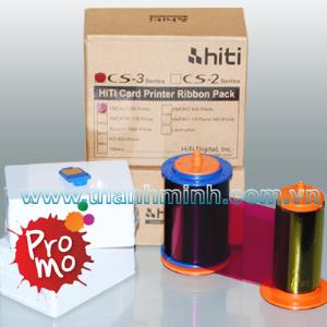 Ruy băng m&agrave;u m&aacute;y in thẻ nhựa Hiti CS200e